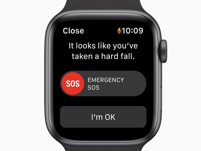 Apple Watch emergency SOS