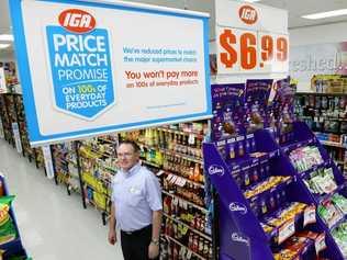 PRICING CHALLENGE: Springfield Lakes IGA owner Terry Slaughter. Picture: Rob Williams