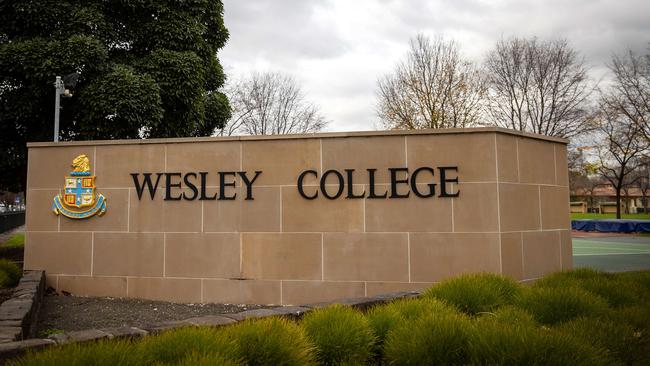 At Wesley College the year nine off-campus Clunes program adds $4950 to the total bill. Picture: Mark Stewart