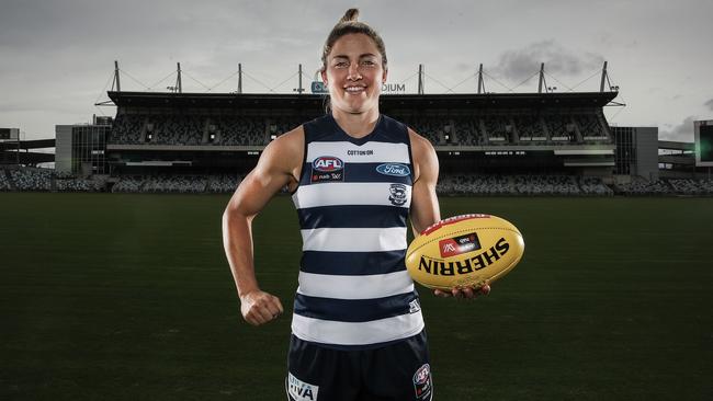 Geelong AFLW captain Melissa Hickey. Picture: Getty