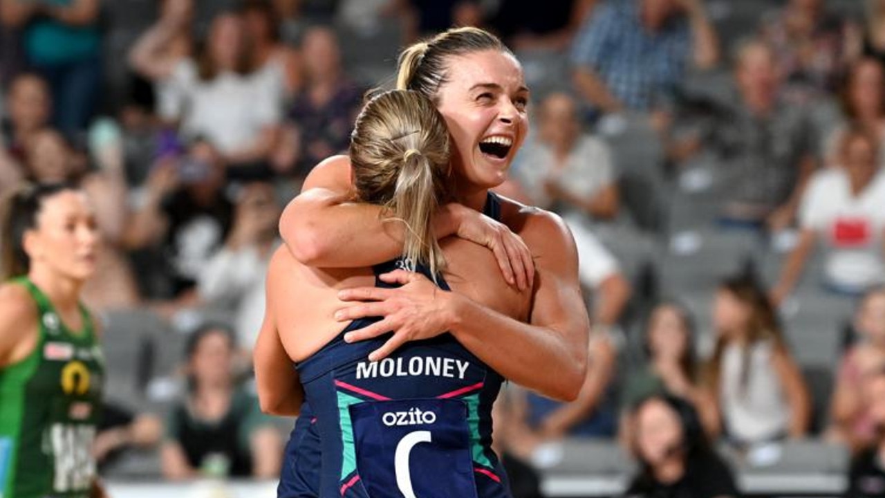 Liz Watson and Kate Moloney will be key players for the Vixens in the grand final. Picture: Getty Images