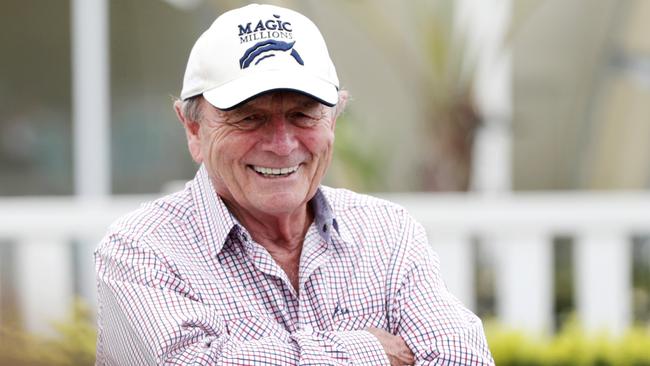 Launch of 2018 Magic Millions Carnival.Channel Seven heavyweights Kerry Stokes, Ryan Stokes and Tim Worner will join co-owners Katie Page and Gerry Harvey and Managing Director Vin Cox to officially launch the 2018 Magic Millions carnival.Pictured: Gerry Harvey.Picture: NIGEL HALLETT