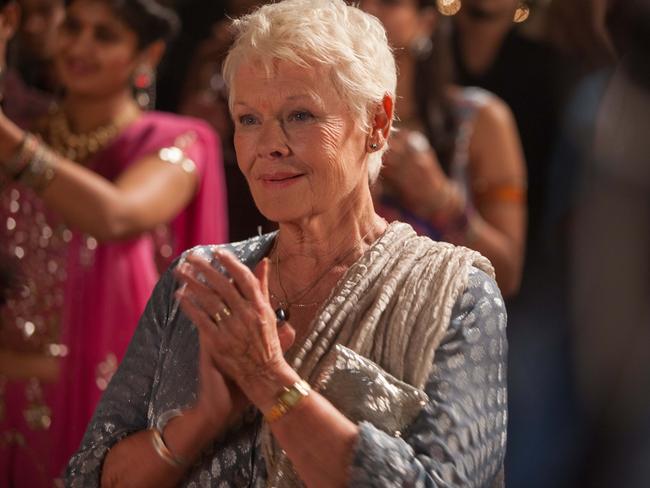 Brits return ... Judi Dench in The Second Best Exotic Marigold Hotel.