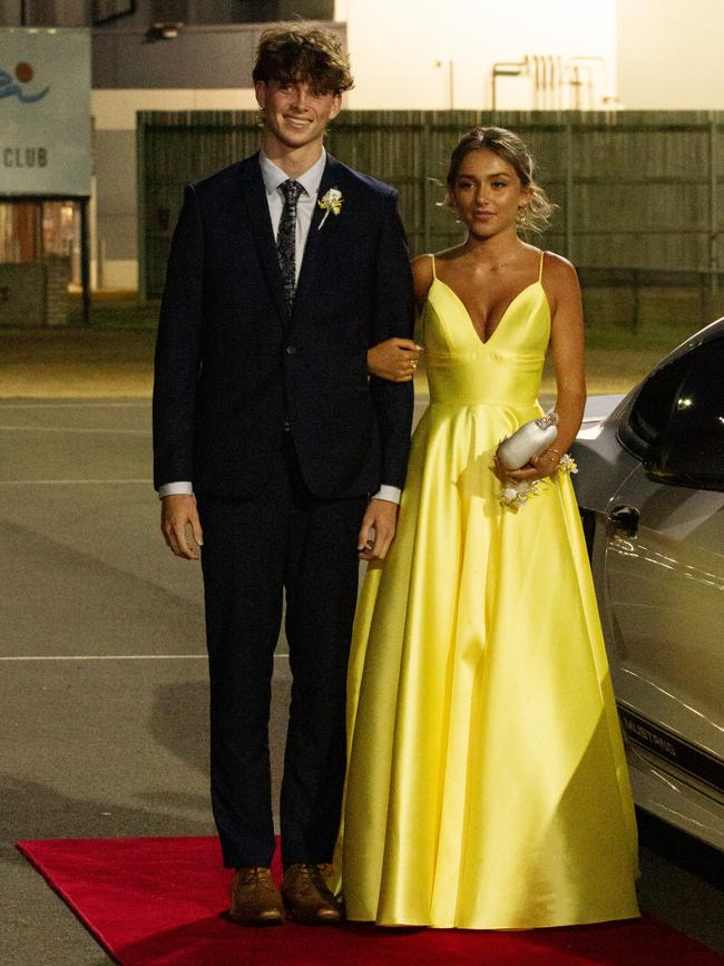 Oliver Baldwin and Annie Ellem at the 2023 St Lukes Anglican Formal.