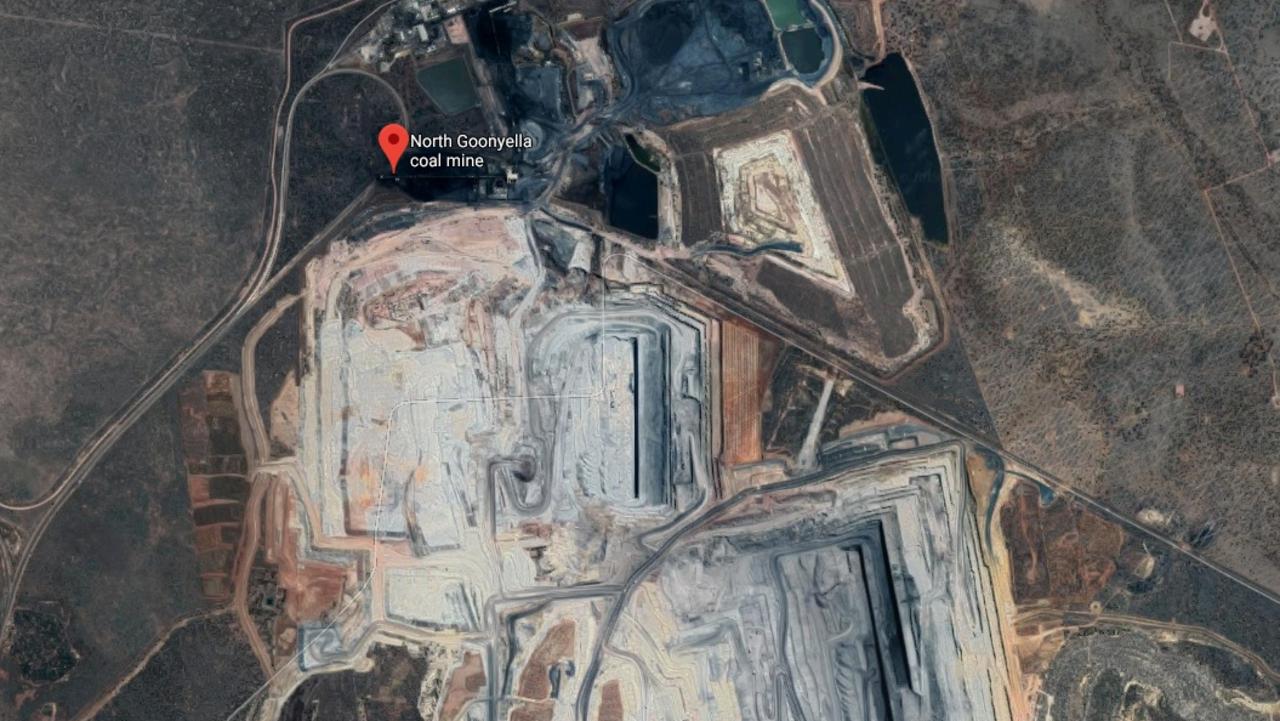 North Goonyella Mine is about 160km west of Mackay.