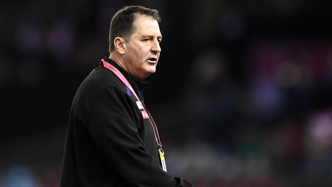 Former Fremantle and St Kilda coach Ross Lyon doesn’t want to coach Essendon. Picture: Quinn Rooney/Getty Images