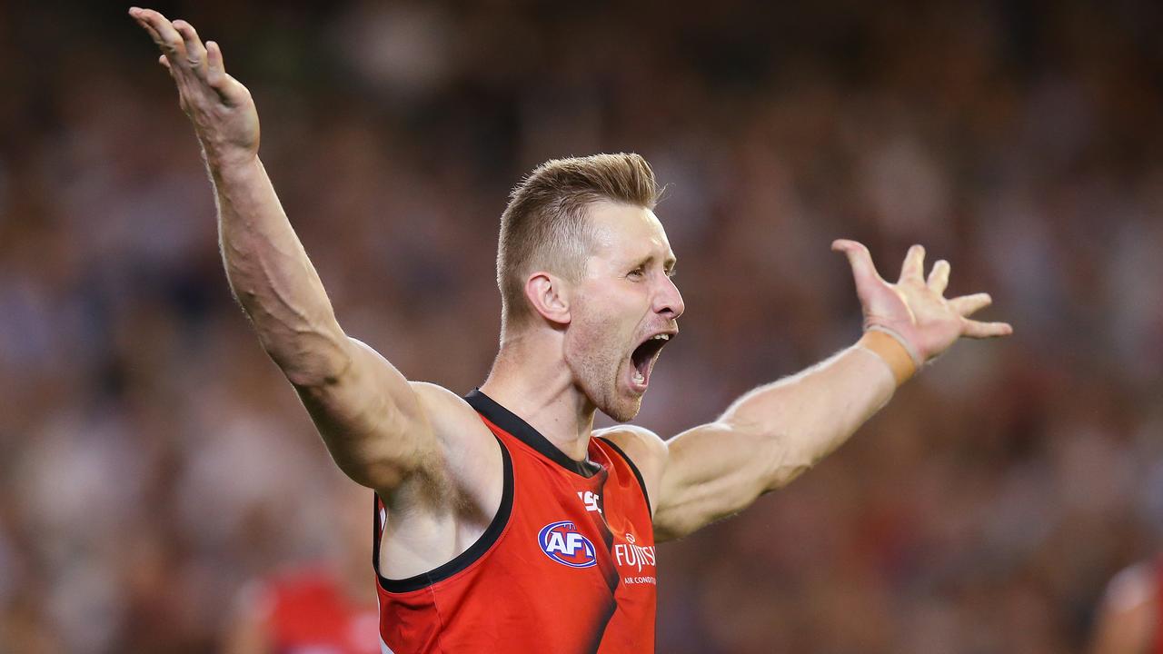 Will Shaun McKernan recover in time for the Bombers? Picture: Getty Images