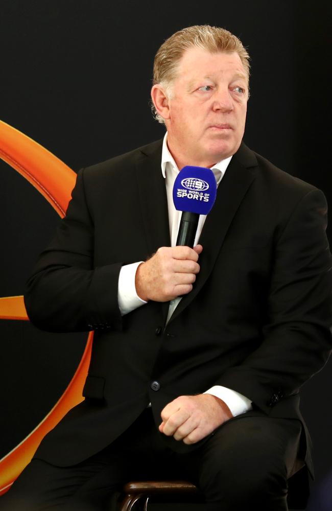 The Channel Nine's Phil Gould. Picture: Gregg Porteous