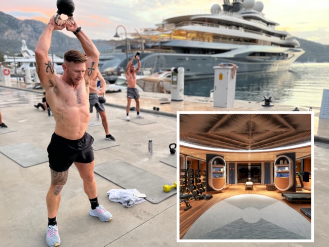 wild amount man paid for yacht gym
