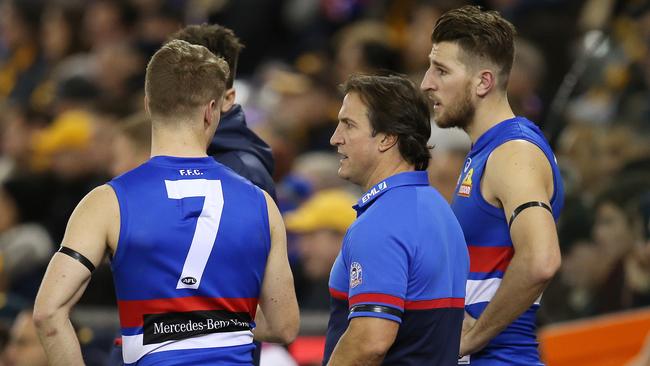 Luke Beveridge doesnt want an increase to the bench. Picture: Michael Klein