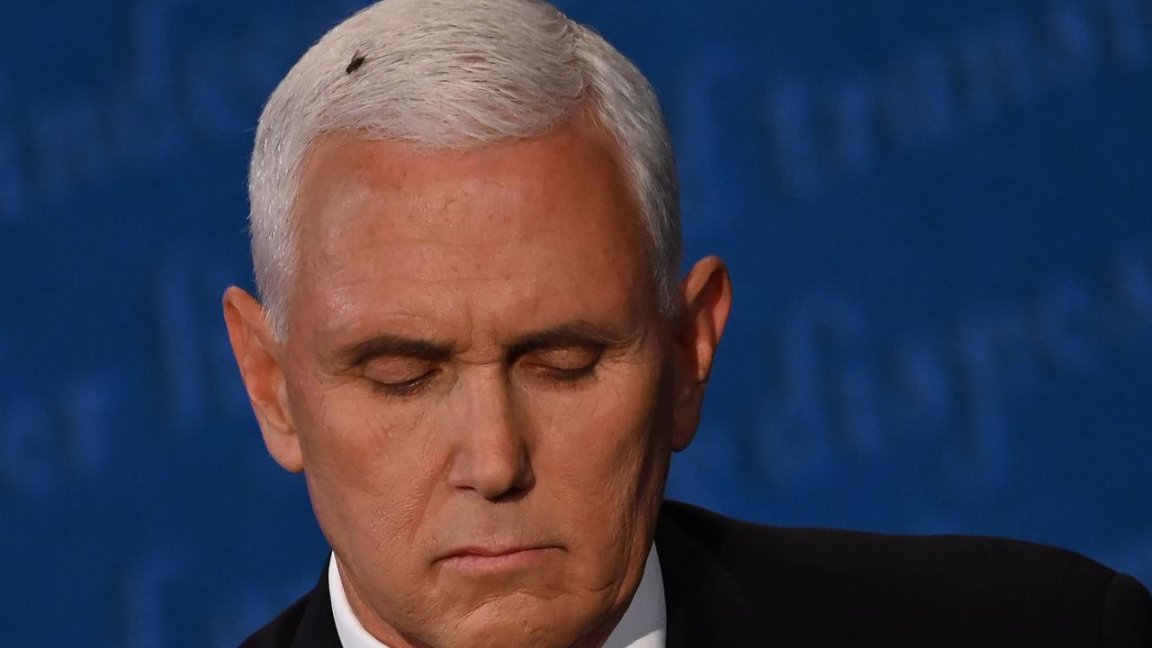 Mike Pence Addresses Fly On His Head During Vice Presidential Debate