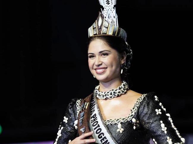 Pictured is the newly crowned Miss Pacific Islands 2025, Litara Leremia-Allan. Picture: Facebook