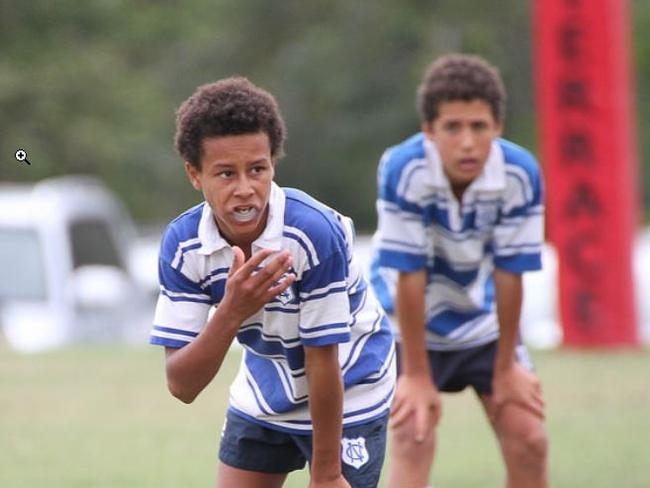 Alexander Clark on the rugby field. Picture: John Sayer