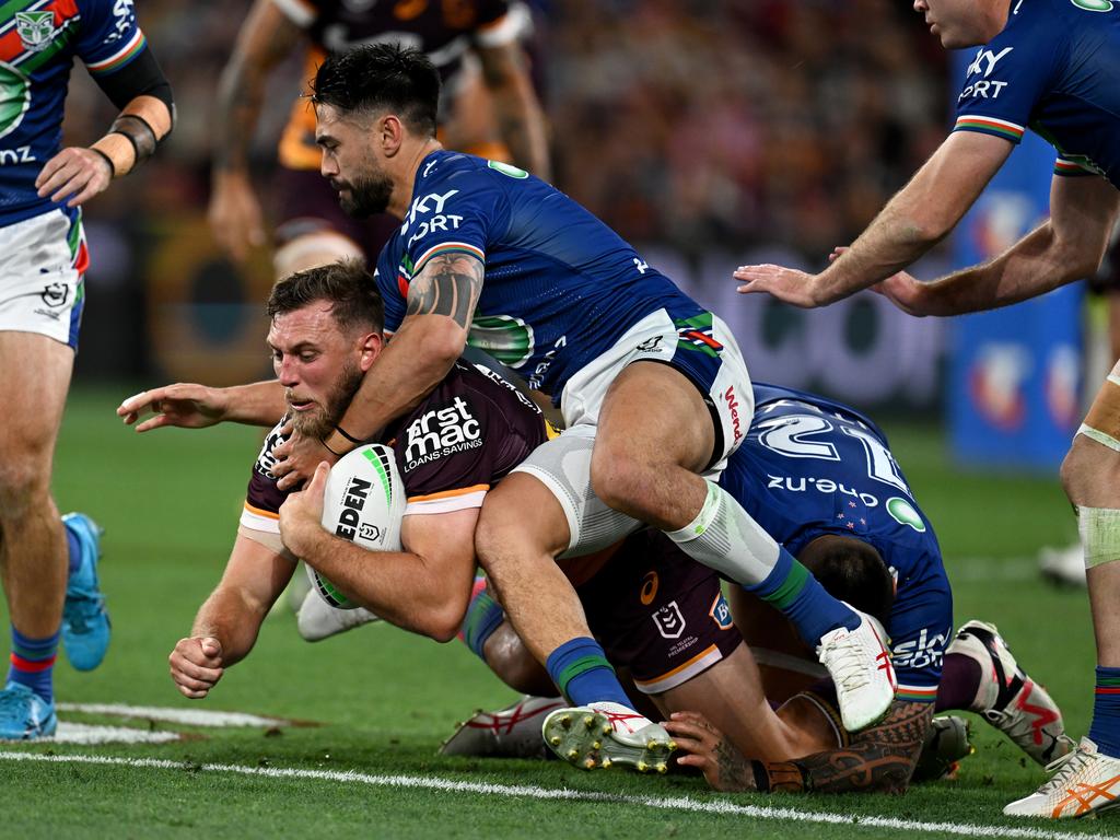 Kurt Capewell’s move to the Warriors has eased pressure on Brisbane’s salary cap. Picture: NRL Imagery