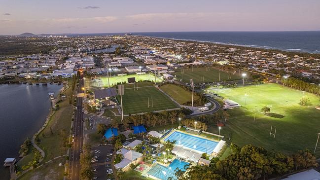 The Kawana Waters Regional Aquatic Centre.