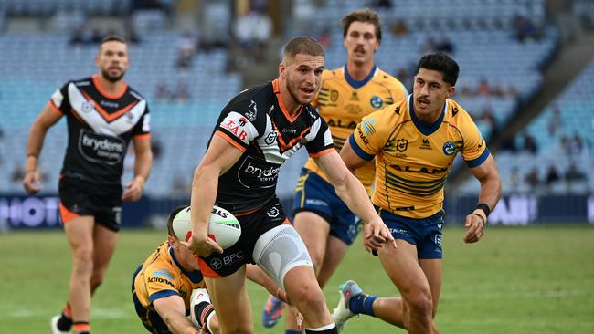 NRL 2023: Wests Tigers vs Parramatta Eels. Picture: NRL Imagery.