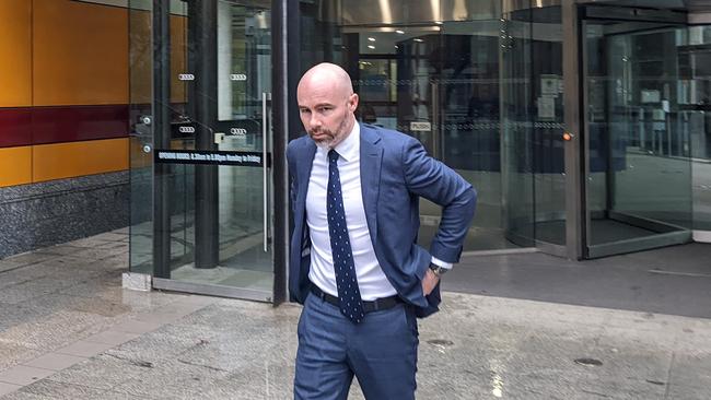 Mayfair 101 managing director James Mawhinney outside the Victorian Federal Court. Picture: David Ross