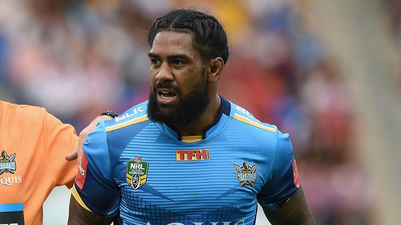 Former NRL star Eddy Pettybourne has signed for his 10th rugby league team. (Photo by Matt Roberts/Getty Images)