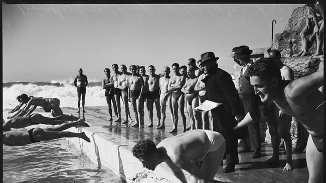 Bondi Icebergs from 1946. Picture: NSW State Library