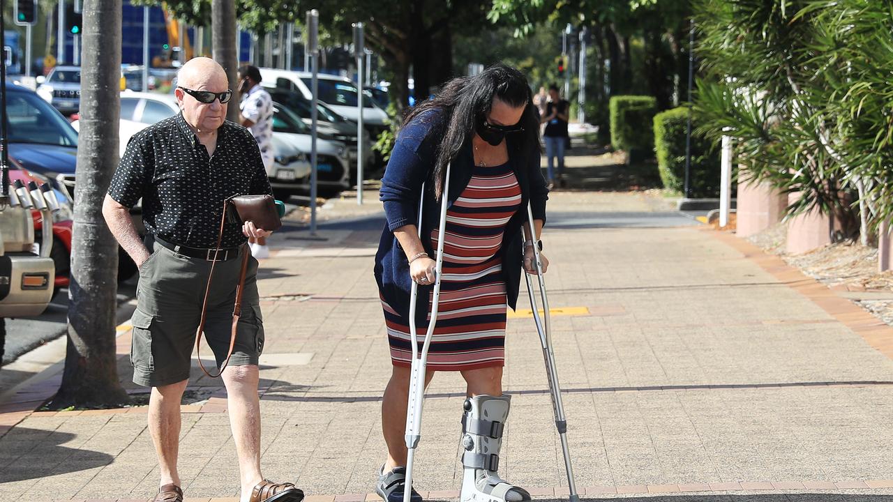 A Supreme Court Judge suggested the foot injury of Joanne Portese was “manufactured” to enable her to adjourn her fraud trial. . Picture: Brendan Radke