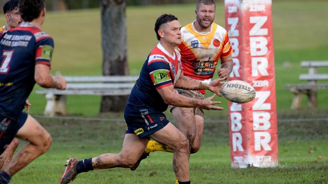 Tyreece Sines was dangerous for Nambucca. Picture: Leigh Jensen