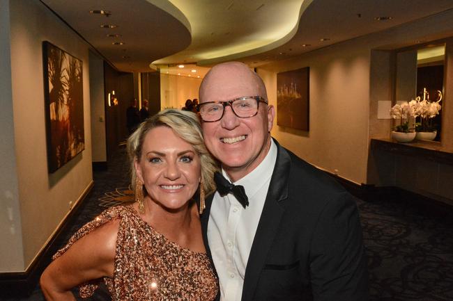 Nicola and Ian Buchanan at Gold Coast Business Excellence Awards at The Star Gold Coast. Pic: Regina King