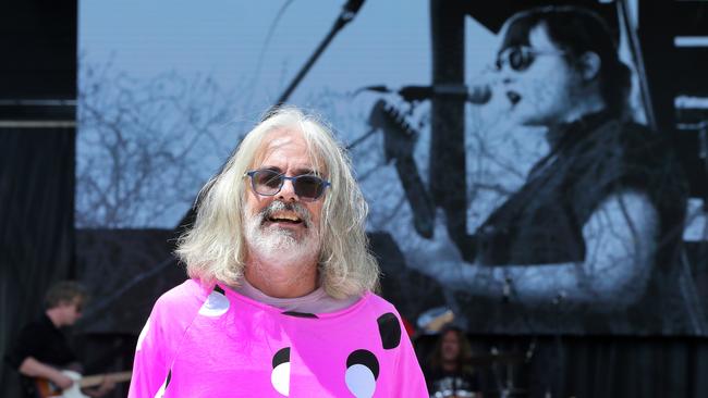 David Walsh during the Mofo Block Party at Inveresk. Picture: CHRIS KIDD