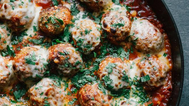 Meatballs with a cheese twist. Photo: Hugh Forte