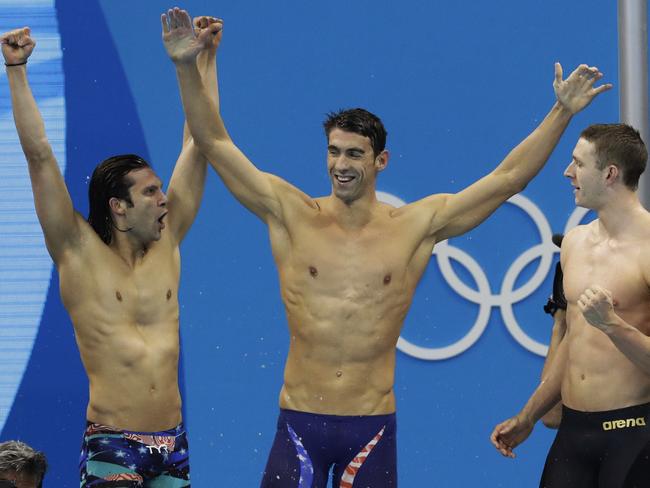 Michael Phelps ends his Olympic career as a champion.