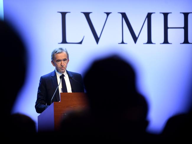 LVMH chairman Bernard Arnault. Picture: AFP