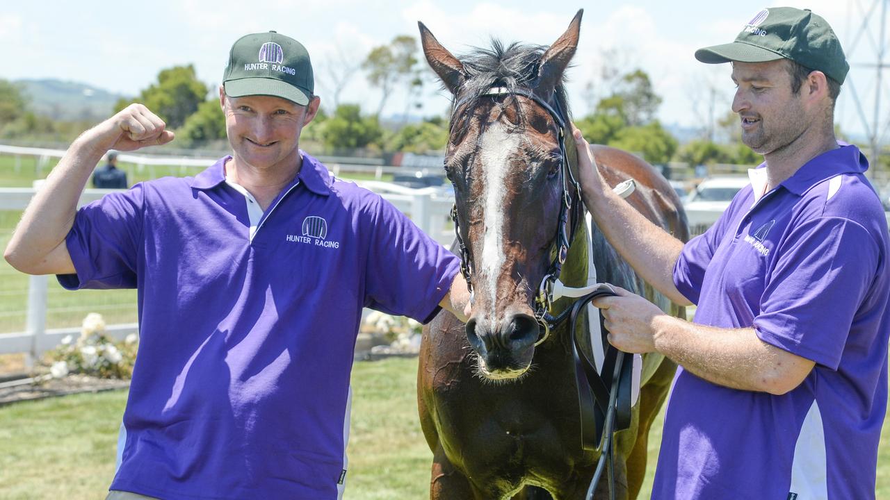 Rory Hunter with Songaa after a win at Stony Creek in December, 2022. Picture: Ross Holburt/Racing Photos