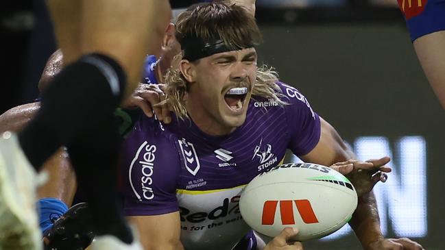 Ryan Papenhuyzen has scored four tries for the Storm this season. Picture: Scott Gardiner/Getty Images