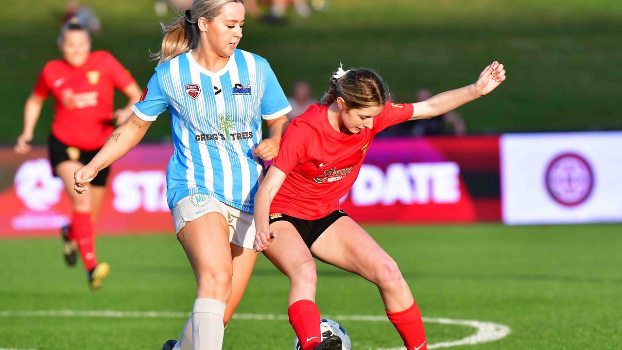 SOCCER: Women's Sunshine Coast Fire V Maroochy Swans. Picture: Patrick Woods.