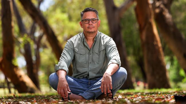 Ben Wyatt, Australia’s first Indigenous treasurer, at Bold Park, City Beach, in Perth. Picture: Colin Murty