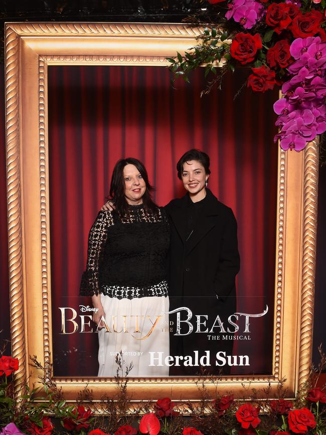 Opening night: Beauty and The Beast at Her Majestys Theatre, Melbourne. Picture: Josie Hayden