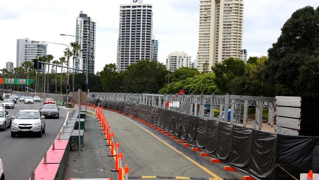 Once completed the track will follow the same course as previous years. Photo: David Clark