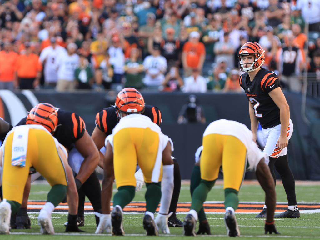 Bengals' Evan McPherson prematurely celebrates missed game-winning FG