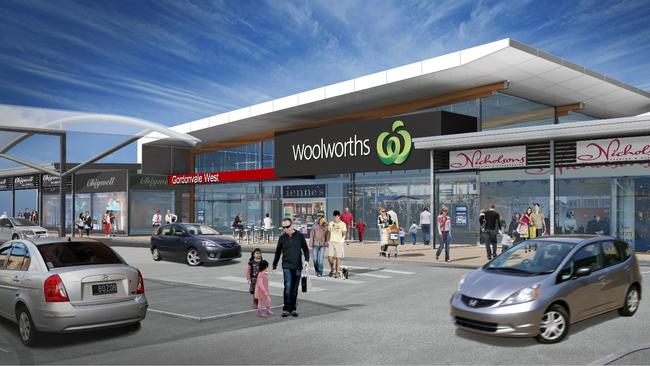 Woolworths’ proposed new Gordonvale West Shopping Centre.