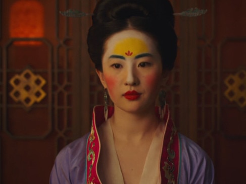 Liu Yifei in a scene from the first trailer for Disneys' live-action remake of the movie Mulan.