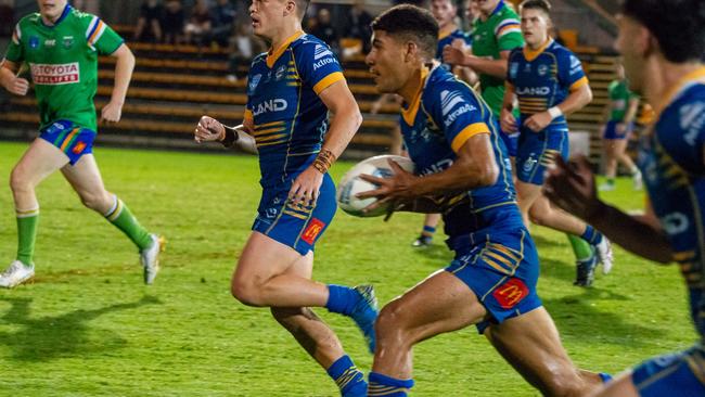 Richard Penisini for Parramatta. Picture: Thomas Lisson.