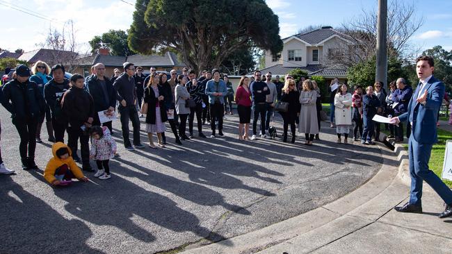 Auctions aren’t being held in public but technology is helping buyers find properties. Picture: Sarah Matray