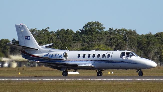 One of the Queensland Government jets