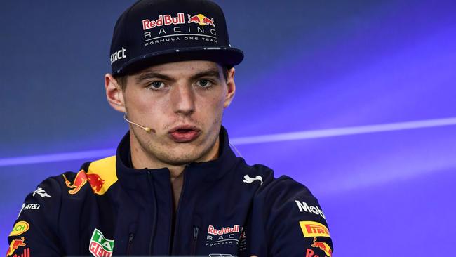 Max Verstappen will start 2018 on the back foot.