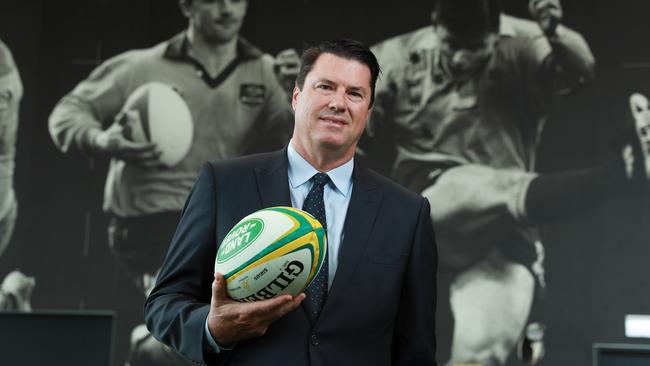 Hamish McLennan will start his tenure as chair of Rugby Australia on Monday. Picture: John Feder