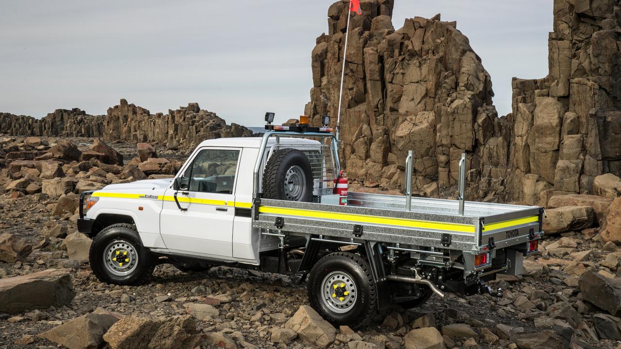 The 70 Series LandCruiser is an industry favourite.