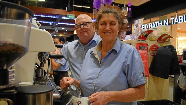 COFFEE EXPERTS: Steve and Sally Kacsics of Muffin Break Coffs Central have developed a winning formula. Picture: Sam Flanagan