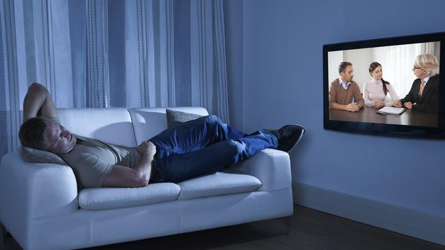 Pain levels could be worse for people who binge watch multiple hours of their favourite shows, the study found. Picture: iStock