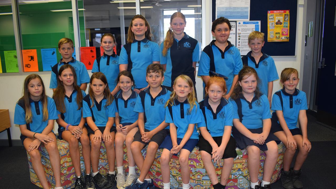 TOP ACHIEVERS: (BACK) Liam Greer, Rose Flower, Paton Rozynski, Chloe Schonknecht, Reilley Hodgins and Angus Fraser (front) Mekaylah Masteika, Emily Rose Strachan, Montana Wolgast, Samantha Gill, Jack Graham, Sorcha Donna-Harling, Alyssa Carrol, Libby Wall and Ameila Cross from years 3, 5 and 7 at Mary Valley State College. The P10 Imbil schools was the most improved in the last five years out of all Gympie region schools for NAPLAN results. Photo: Philippe Coquerand