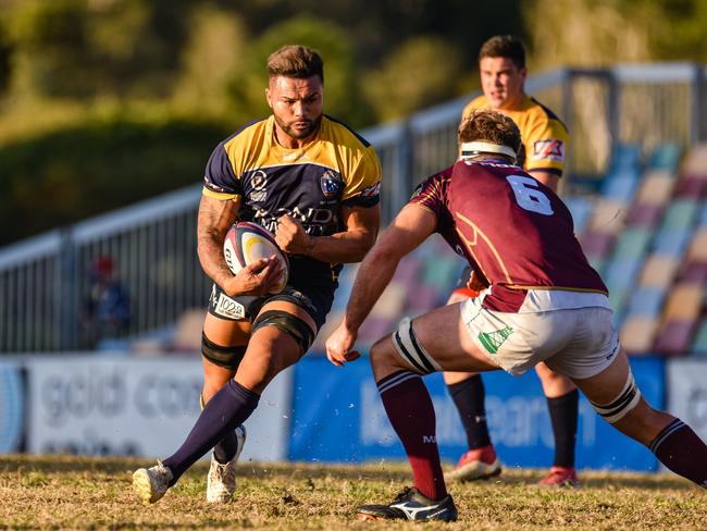 Tai Ford in action for Queensland Premier Rugby club Bond University. Picture: Stephen Tremain