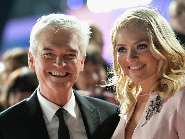 Phillip Schofield and Holly Willoughby. Picture: Jeff Spicer/Getty Images